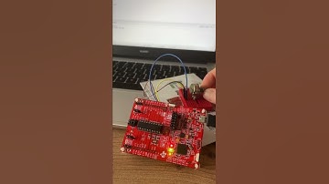 LED brightness with pot with ADC for #MSP430