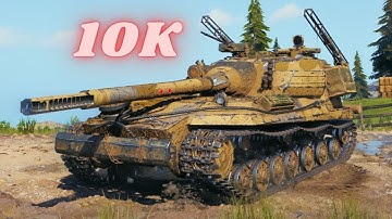 Object 268/4 10K Damage 8 Kills 1vs7 - World of Tanks #wot