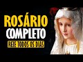 ROSÁRIO COMPLETO - Mistérios Gozosos, Dolorosos, Gloriosos e Luminosos