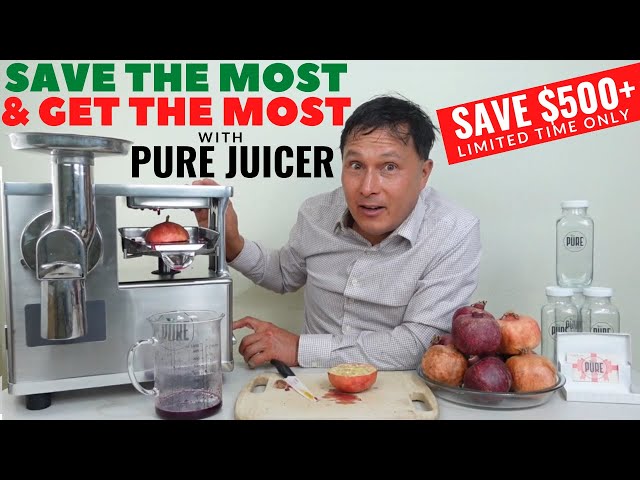 PURE Juicer - PURE Juicer Order now and save money! 💰✨