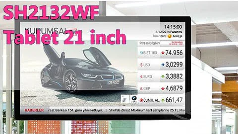 Large 🌀21.5inch touch screen android tablet SH2132WF-ShiningLTD