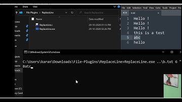 Read, Del, Over/Write any Line in Txt files | Easily Manipulate files with CMD | File Plugins