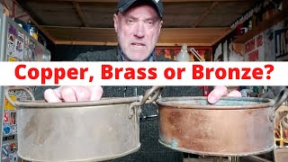 How To Identify Copper, Brass & Bronze