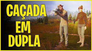 CAÇADA EM DUPLA NO MAPA AURORA SHORES - WAY OF THE HUNTER MULTIPLAYER