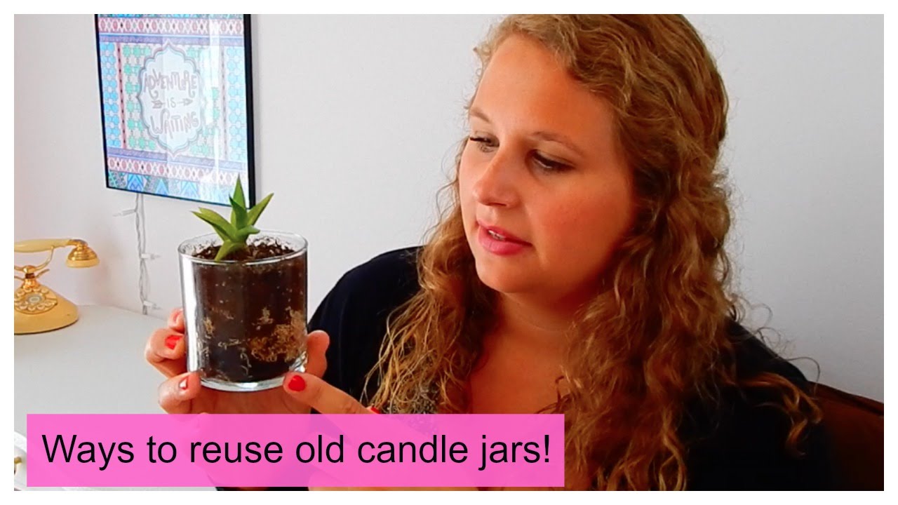 6 Amazing Ways to Re-use Candle Jars! 