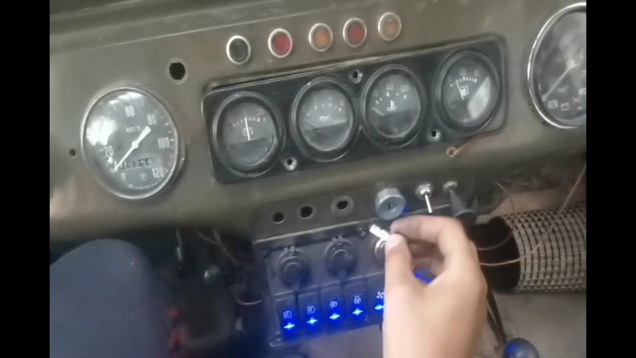 как снять замок зажигания на уаз хантер
