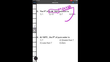Ph of 0.1MNaCl solution