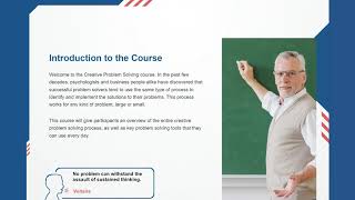 Certificate Course in Creativity and Creative Problem Solving