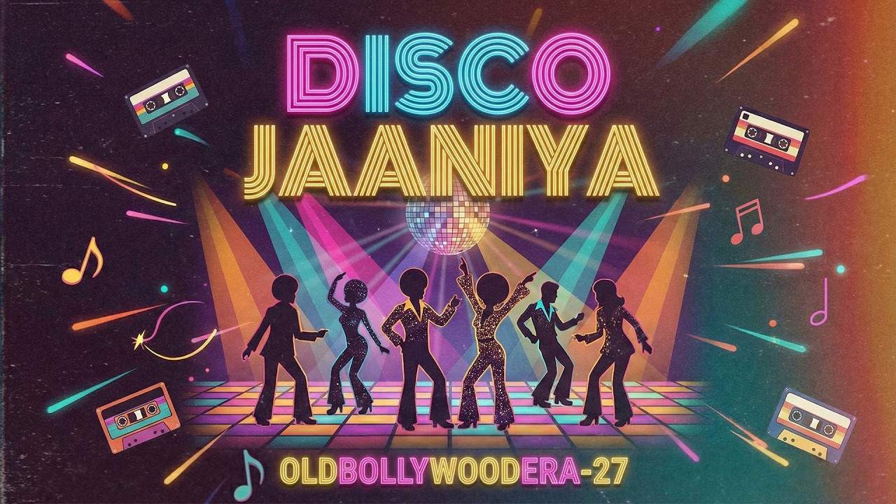 Disco Jaaniya 🕺✨| The Ultimate 80s Bollywood Disco Party Anthem (AI Generated) | Valentine's Special
