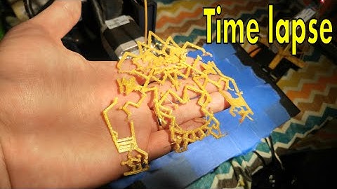 First Time Lapse video using OctoPrint