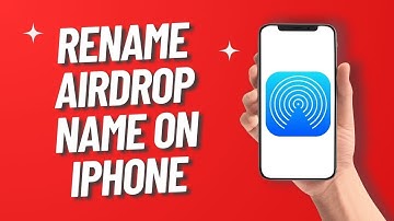 How To Rename Airdrop Name On Iphone (2025)