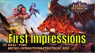 Legend of Heroes : Eternal Arena First Impressions/Is It Worth Playing/Global Launch screenshot 5