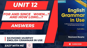 Unit 12 ll Raymond Murphy