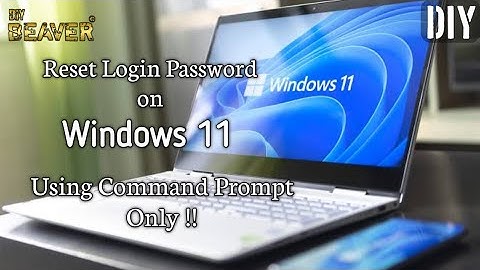 DIY | Reset Windows 11 Login Password using Command Prompt only!!