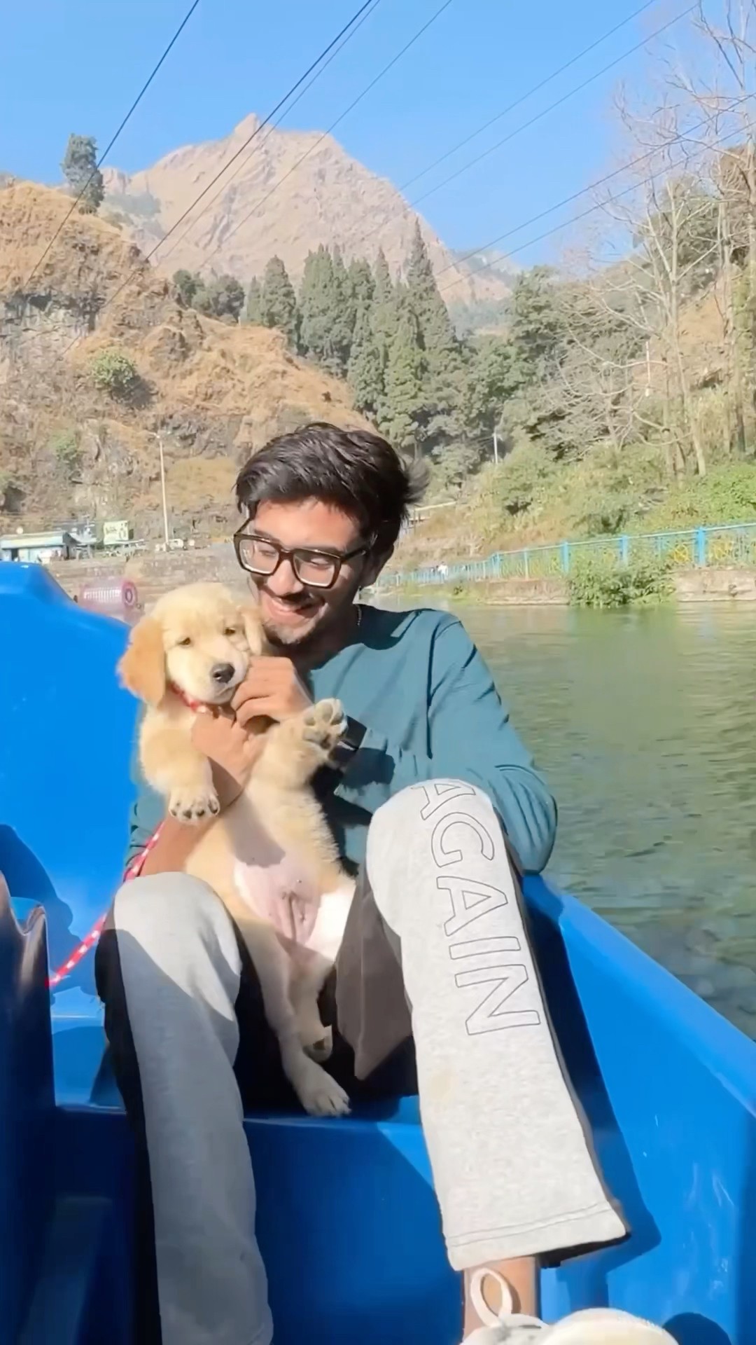 Boating with leo and reo? #shorts | Anant Rastogi