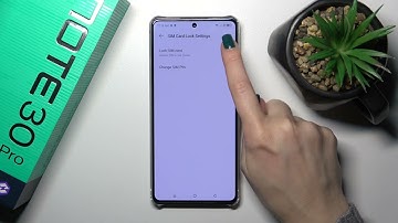 How to Remove SIM PIN from SIM Card on INFINIX Note 30 Pro?