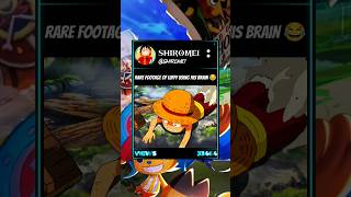 When Luffy uses the brain #luffy #ace #sabo #onepiece