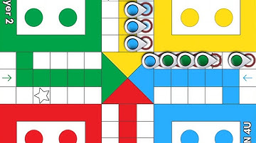 Ludo game in 2 players | #shorts