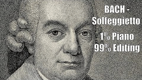 Bach - Solfeggietto - One-Finger Piano