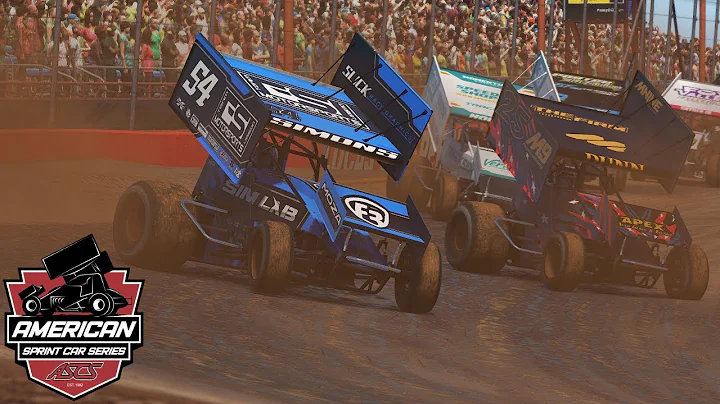 Iracing Lucas Oil Speedway 360 Sprint Cars 2nd place