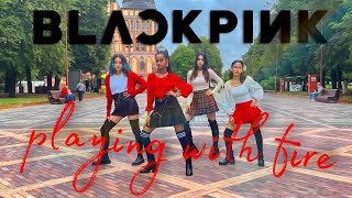 Kpop In Public Blackpink - 불장난 Playing With Fire Dance Cover By Jdf