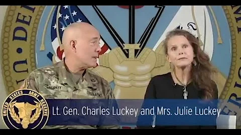 LTG Luckey and Mrs  Luckey highlight financial rea...