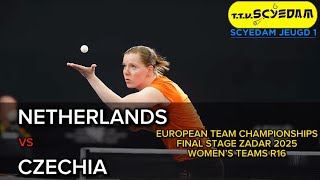 ๐๐๐ญ๐ก๐๐ซ๐ฅ๐๐ง๐๐ฌ - ๐๐ณ๐๐๐ก๐ข๐ | European Team Championships Final Stage Zadar 2025 | Womenโs Teams R16 ๐๐๐ญ๐ก๐๐ซ๐ฅ๐๐ง๐๐ฌ - ๐๐ณ๐๐๐ก๐ข๐ | European Team Championships Final Stage Zadar 2025 | Womenโs Teams R16