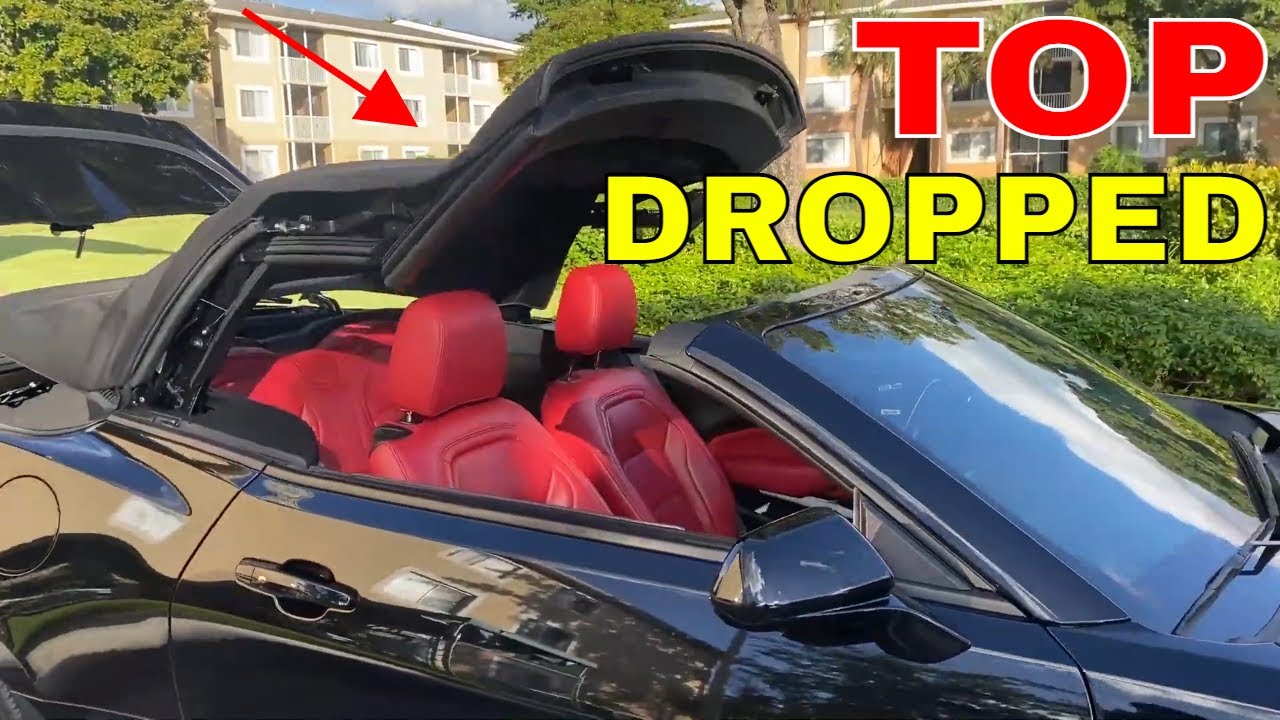How To Drop The Top 2018 Chevy Camaro Drop Top With Key Get Fixed Youtube