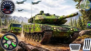 Army Cargo Truck Transport Driving - Offroad Army Truck Driving Simulator 2026 - Android Gameplay screenshot 4