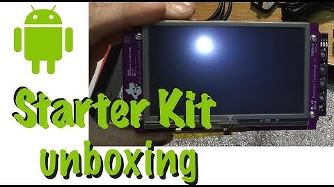 Android - Sitara ARM Processor Starter Kit unboxing