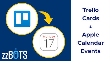 How to Sync Trello Cards to Apple iCloud Calendar Events | zzBots