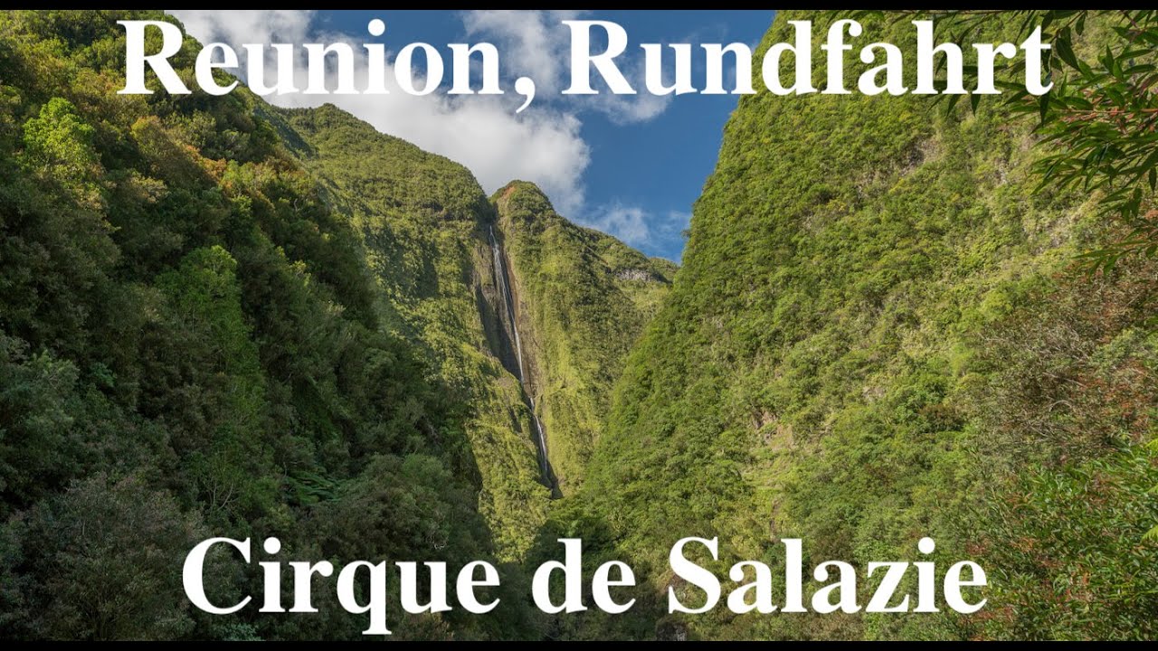 Reunion, Rundfahrt in den Cirque de Salazie und Vanille Plantage