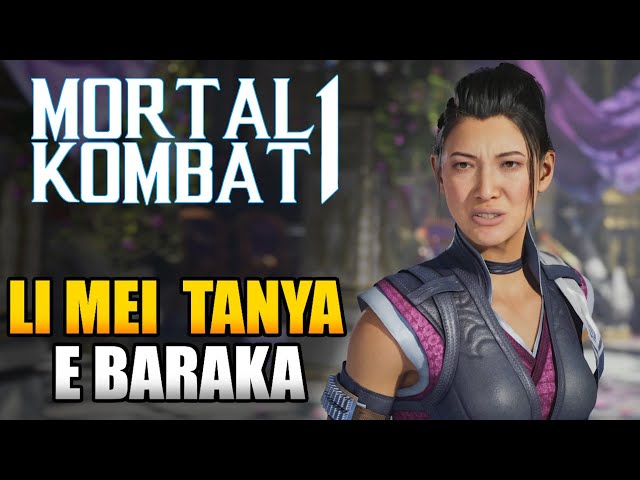 Mortal Kombat 1 ganha trailer com Li Mei, Tanya e Baraka