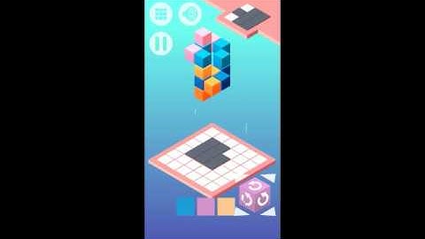 Shadows 3D Block Puzzle level 41  walkthrough