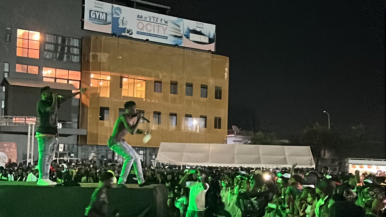 SPARTA DHA Kller  Big Massup at   REMA live in Gambia CONCERT