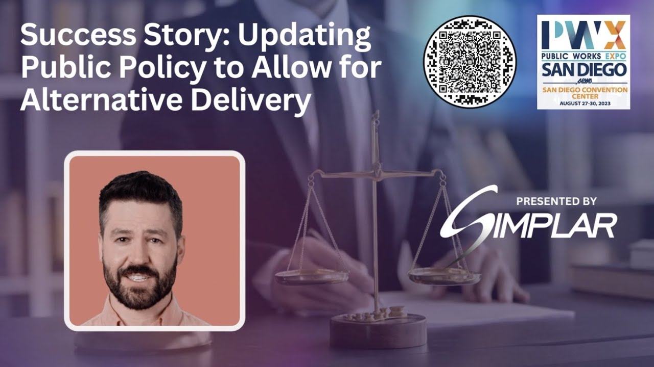 APWA PWX EXPO Success Story Updating Public Policy to Allow for