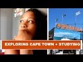 EXPLORING CAPE TOWN AND STUDYING | VLOG | TSHOLO MAMOGALE