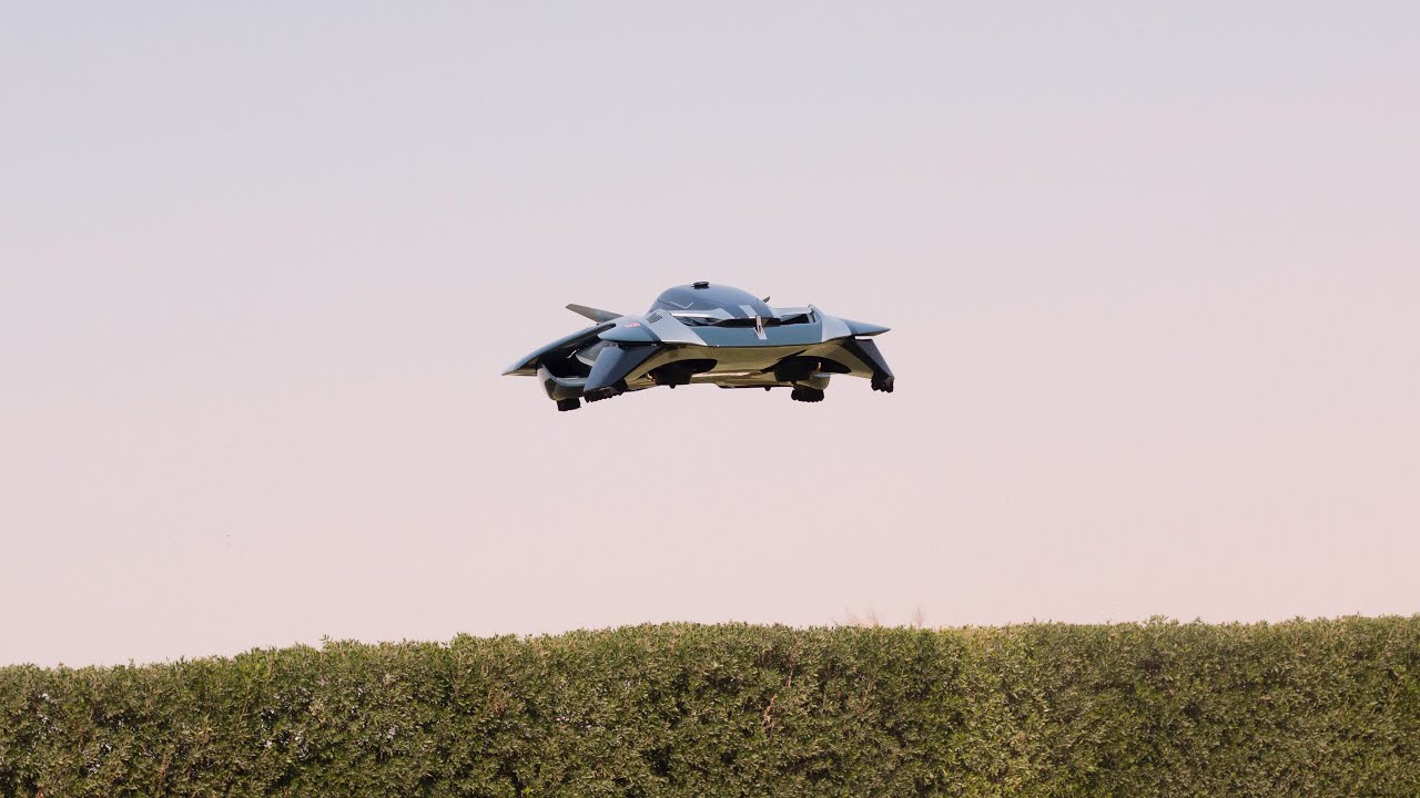 Test Flight Footage of Its Prototype Flying Car