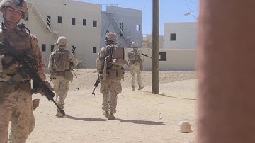 Marines Conduct Squad Patrols - ITX 1-20