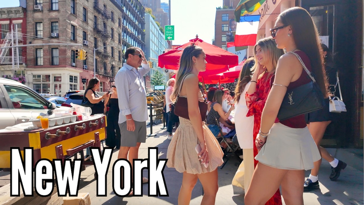 New York, Amerika Serikat | NYC | Tur Jalan Kaki 4K