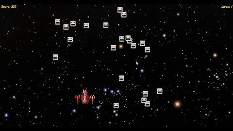 #Part1-Space Shooter Game with JS(JavaScript), html, css