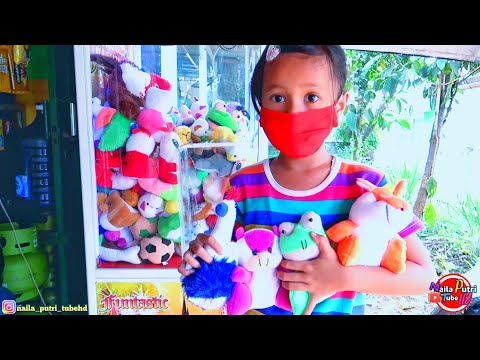 MAINAN BARU - UNBOXING MESIN CAPIT BONEKA!! (claw machine). 