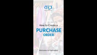 How to create a Purchase Order in VastraApp! screenshot 4