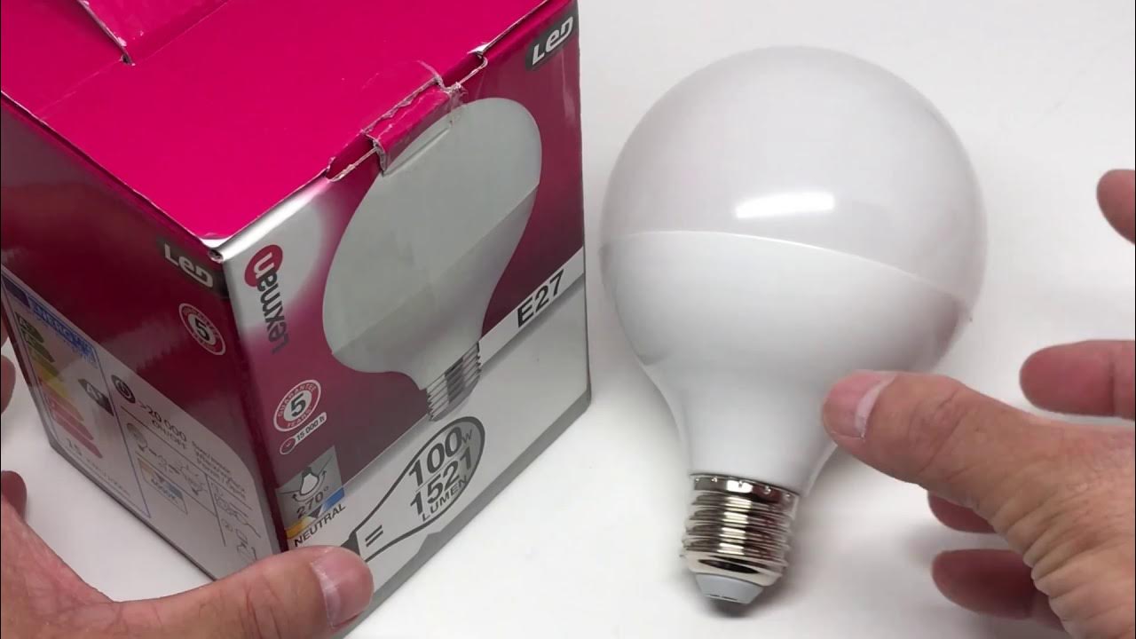 Lexman LED Light Bulb (15W = 1521Lm équiv 100W) E27 4000K 270