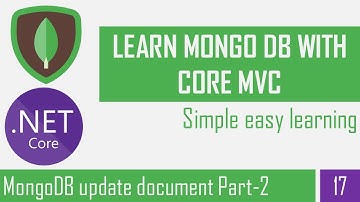 Update Document in MongoDB Part-2 | Update & UpdateMany Methods | CRUD Operation | Asp.Net Core