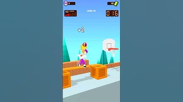 Bounce Dunk Level 10 walkthrough #shorts #bouncedunk #shortvideo #gameplay