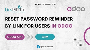 Odoo Reset password Reminder by link for users