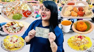 Living on Rs 1000 for 24 Hours Challenge | Indore Food Challenge