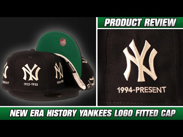 New York Yankees 1998 LOGO-HISTORY Navy Fitted Hat