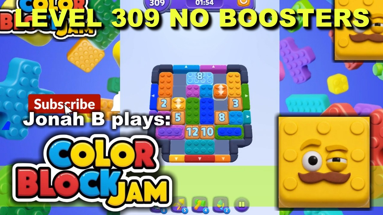 ふる ページ Color Block Jam Level 309 No Boosters - YouTube